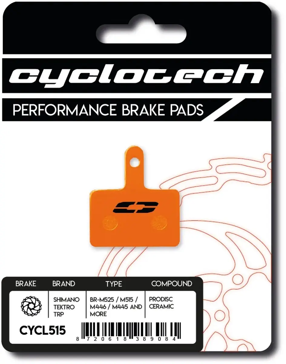 Cyclotech Prodisc Keramische Remblokken voor o.a. Shimano SLX DEORE BR-M525, Cyc