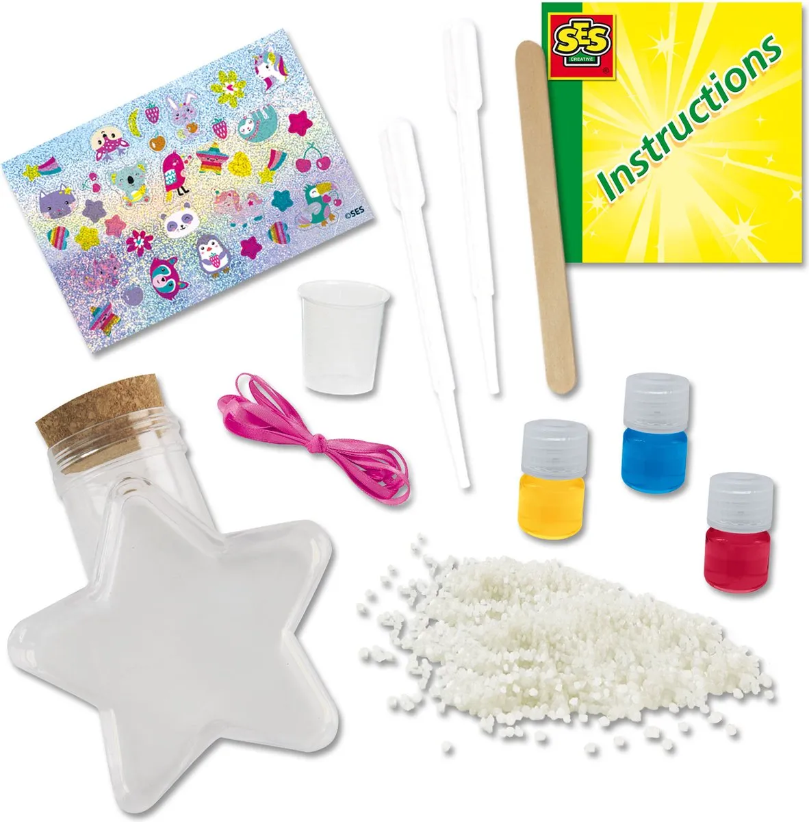 SES Creative Galaxy Badzout Lab - Knutselset 300g