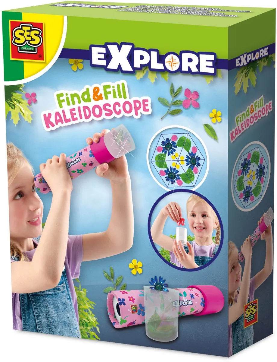 SES Creative Explore Vind en vul Caleidoscoop