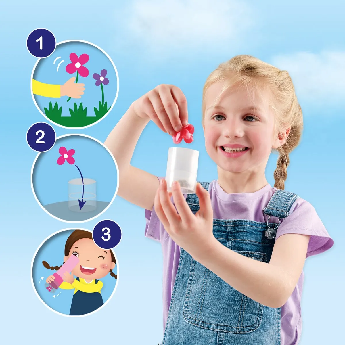 SES Creative Explore Vind en vul Caleidoscoop - STEM Speelgoed