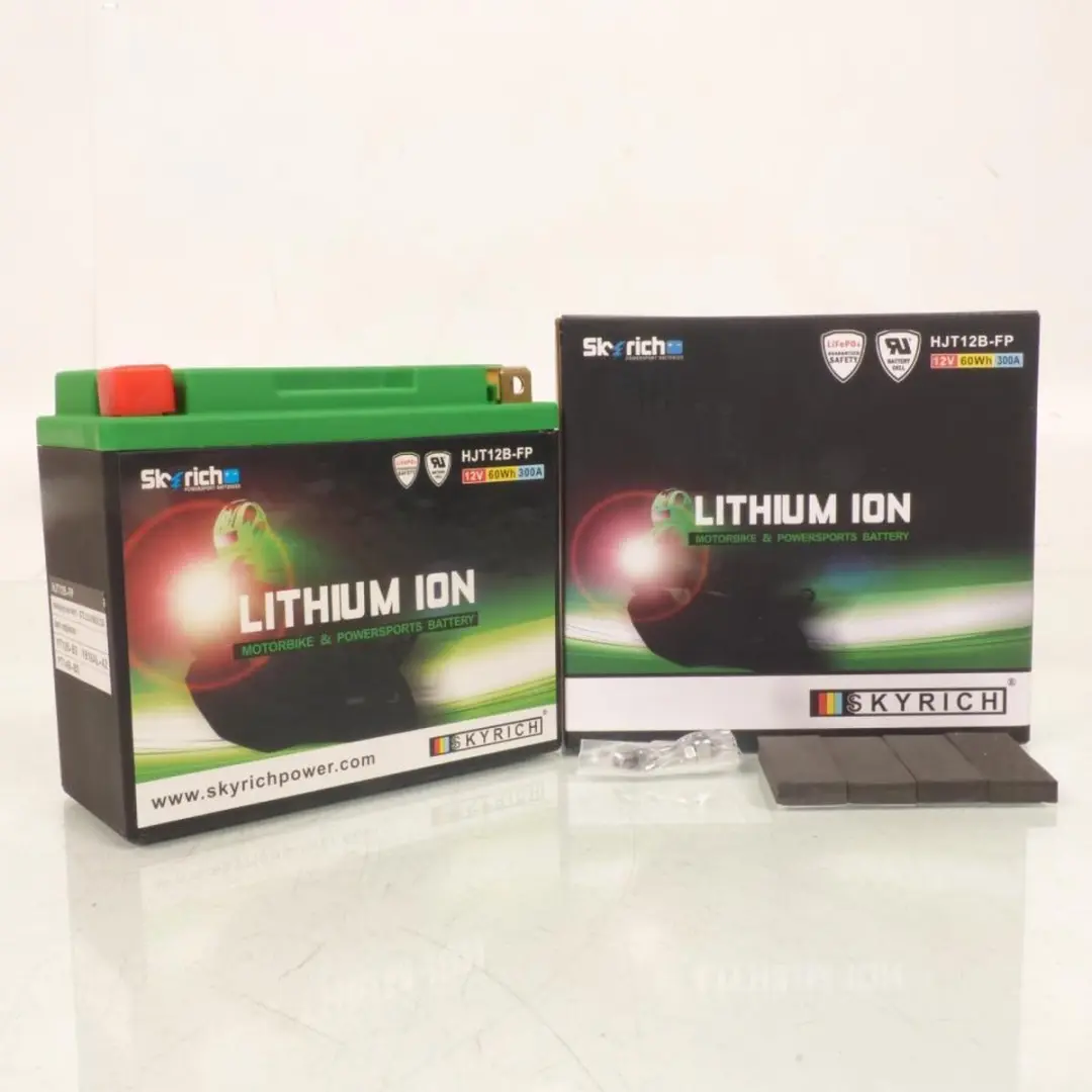 skyrich lithium accu voor motor yamaha 900 tdm r 2003 tot 2005 yt12b-bs / hjt12b