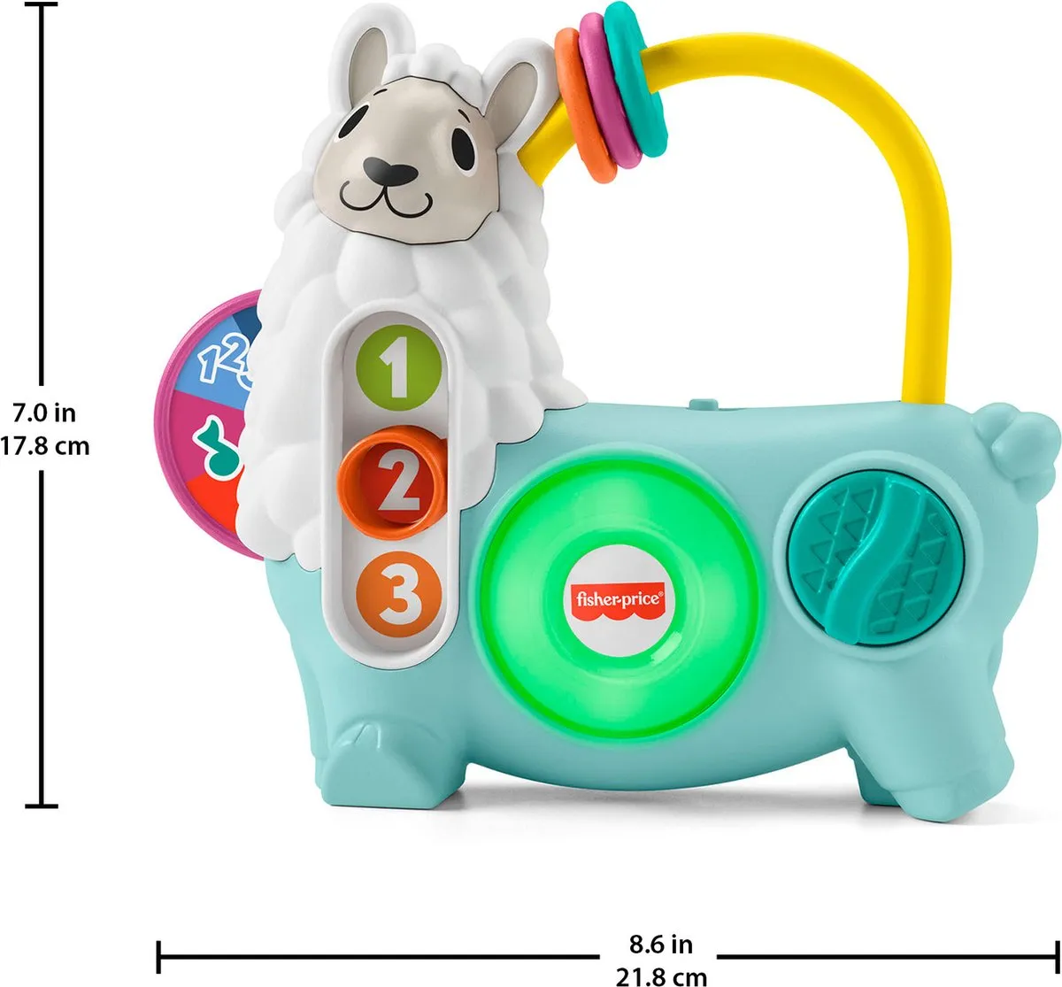 Fisher-Price Linkimals 123 Activiteiten Lama HNM96 - Multicolor