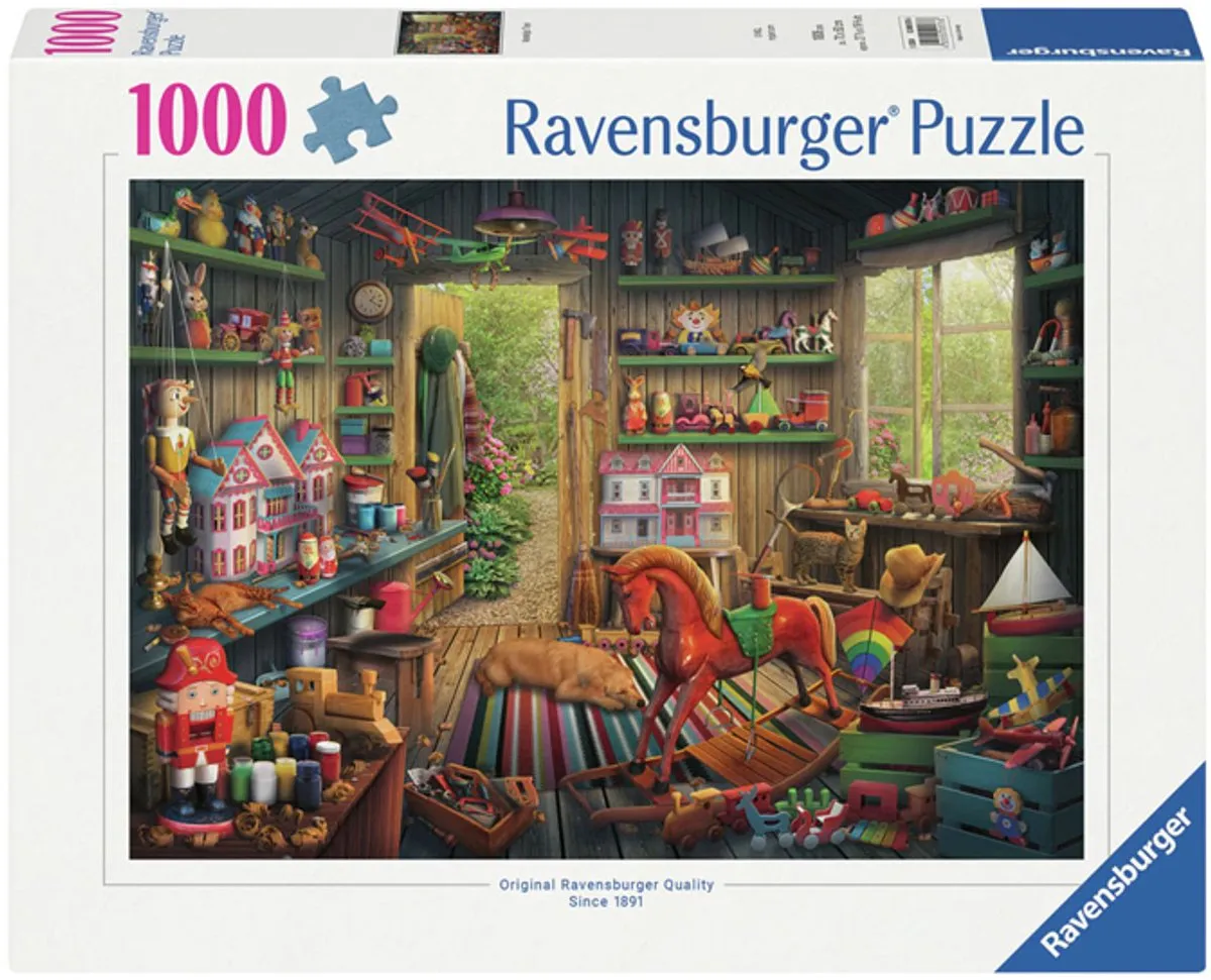 Ravensburger Nostalgisch Speelgoed Puzzel 1000 Stuks - Multicolor
