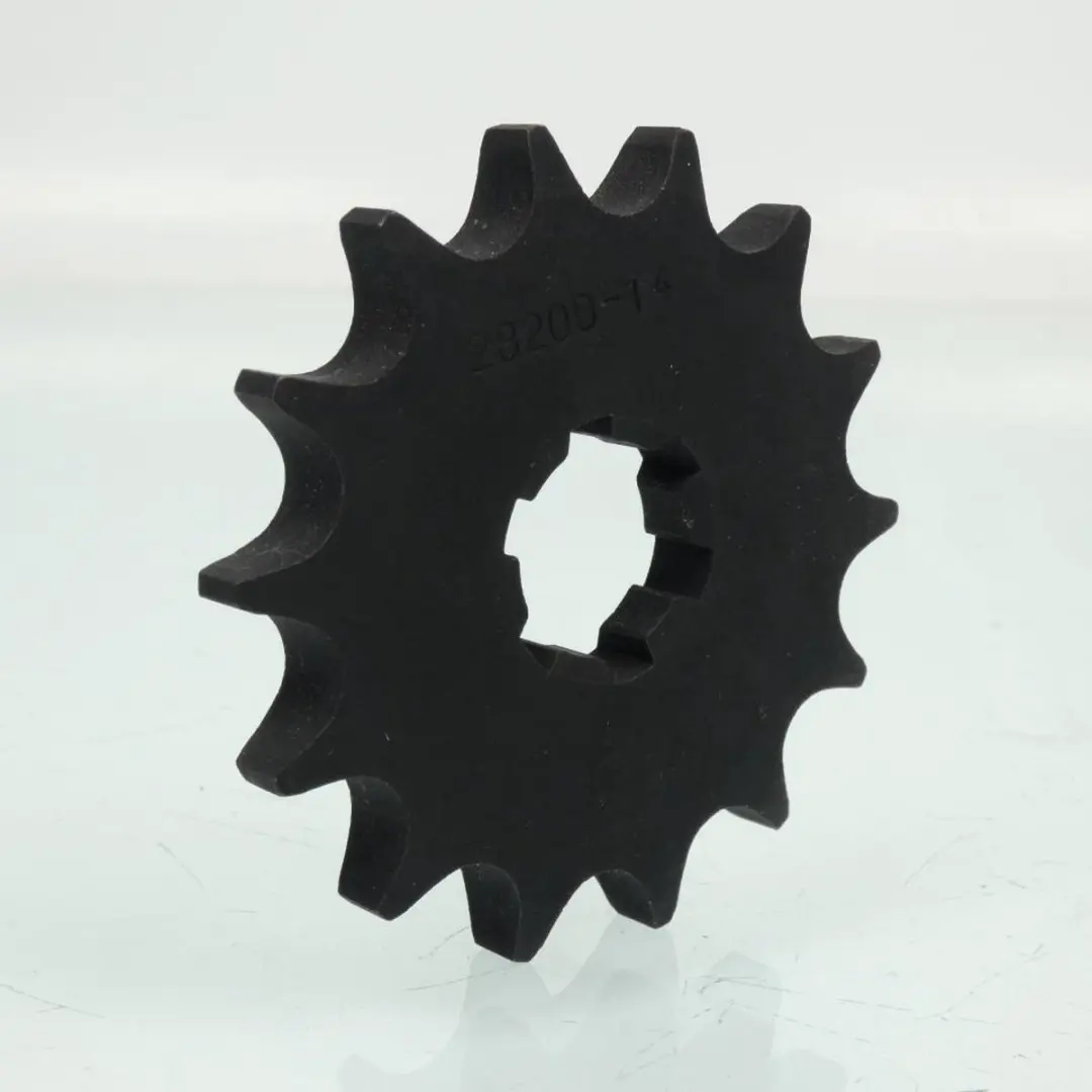 Pignon de sortie de boite Afam pour Moto Suzuki 125 TS 1976 à 1977 14 dents Pas