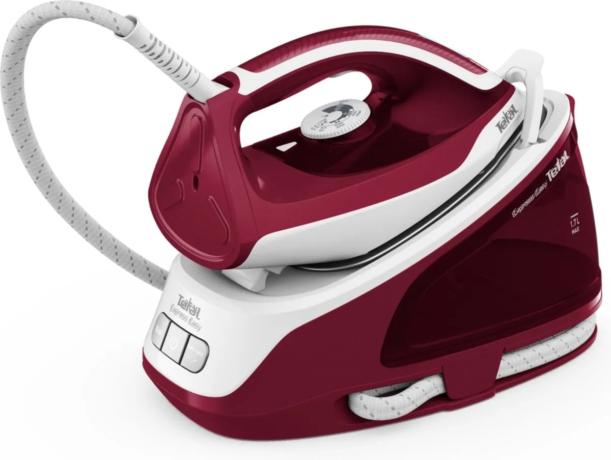 Tefal Express Easy SV6130 Stoomgenerator - 1000ml - 3 standen - Rood/Wit