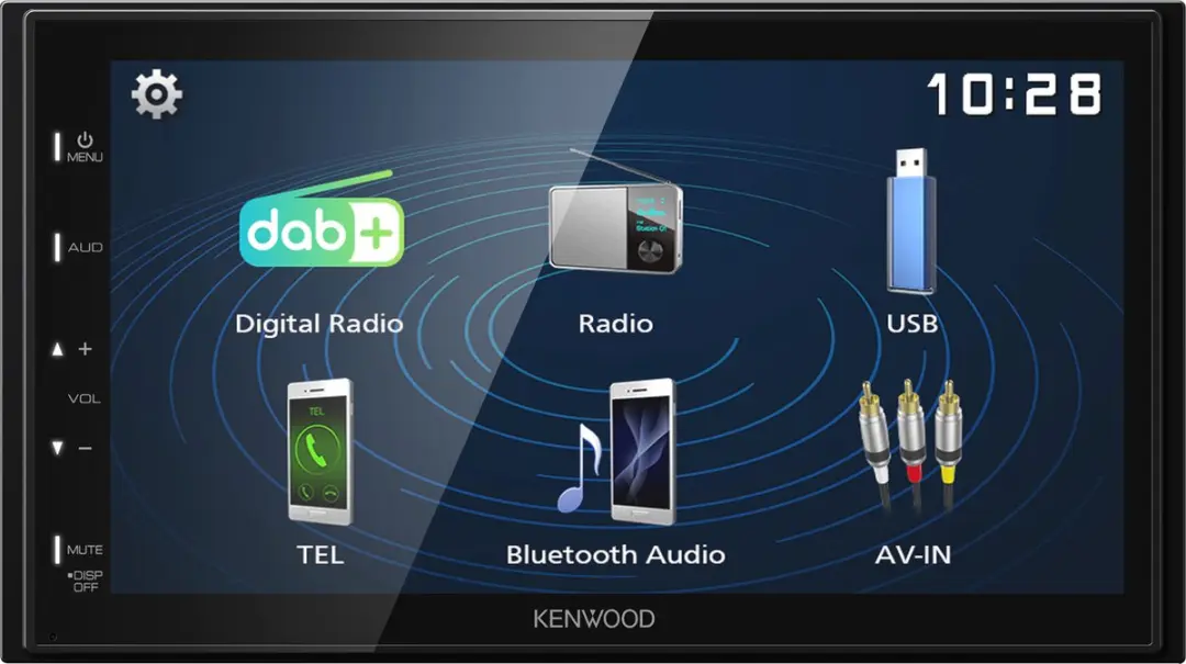 Kenwood DMX-129DAB 2DIN Autoradio