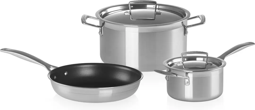 Le Creuset Magnetik Pannenset 3-delig