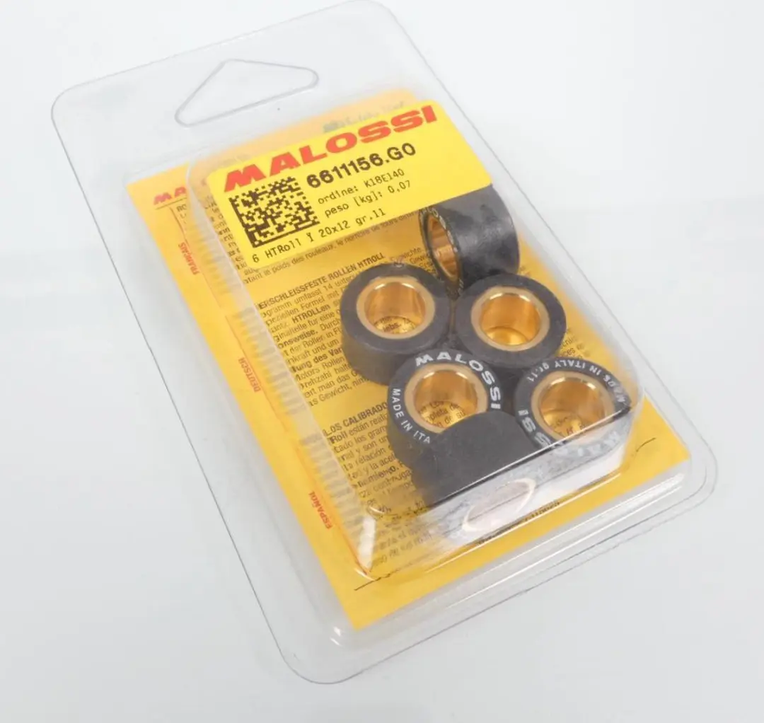 malossi variatorrol voor scooter mbk 125 skycruiser 2006-2017 20x12 11grs / 6611