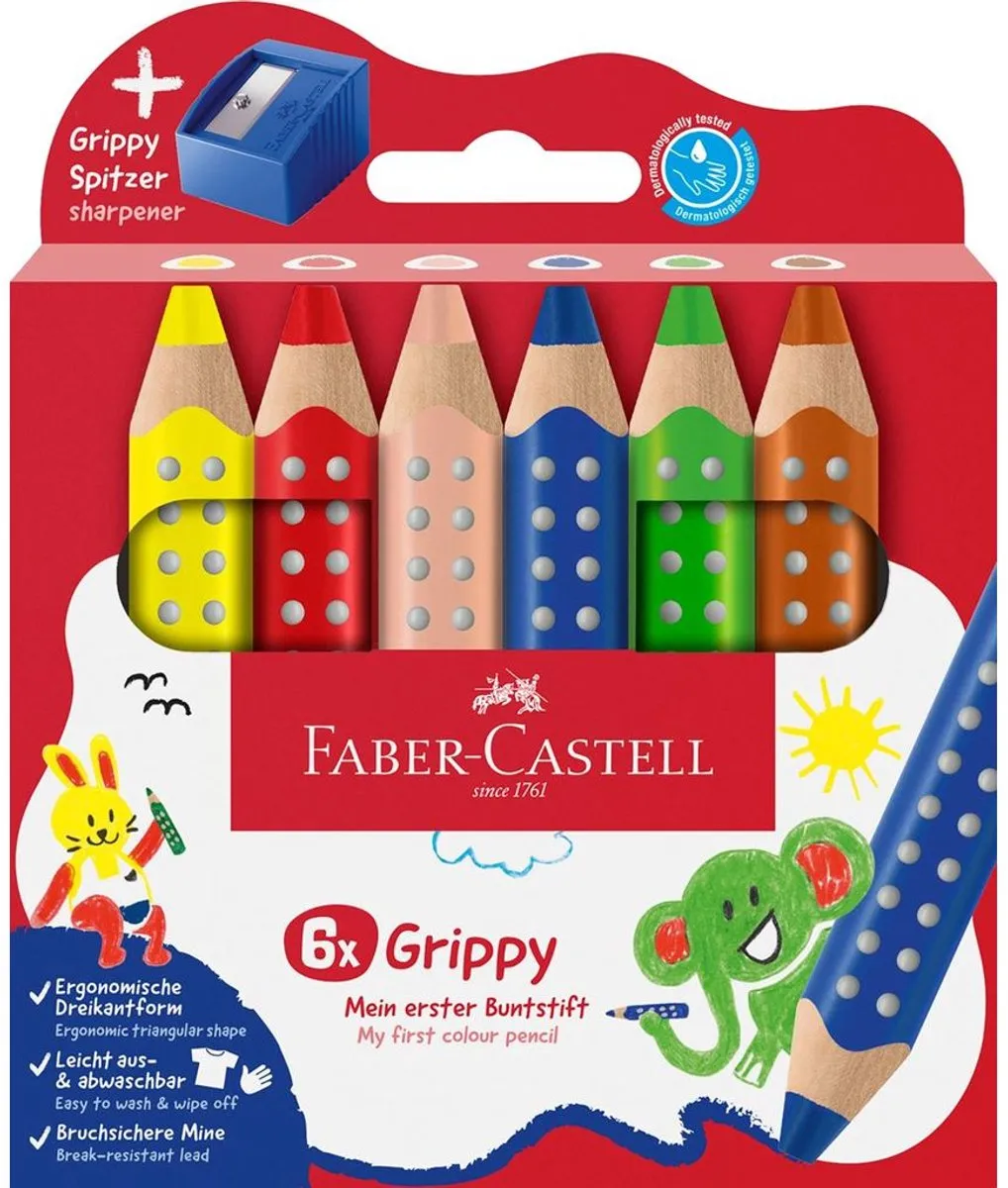 Faber-Castell Grippy XXL Kleurpotlood