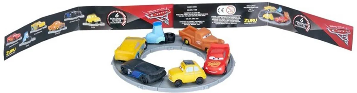 Disney Cars Pit Stop Box - Assorti 17x27cm