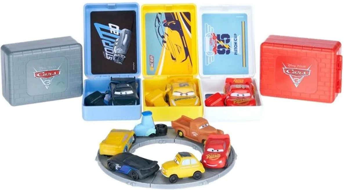 Disney Cars Pit Stop Box - Assorti 17x27cm