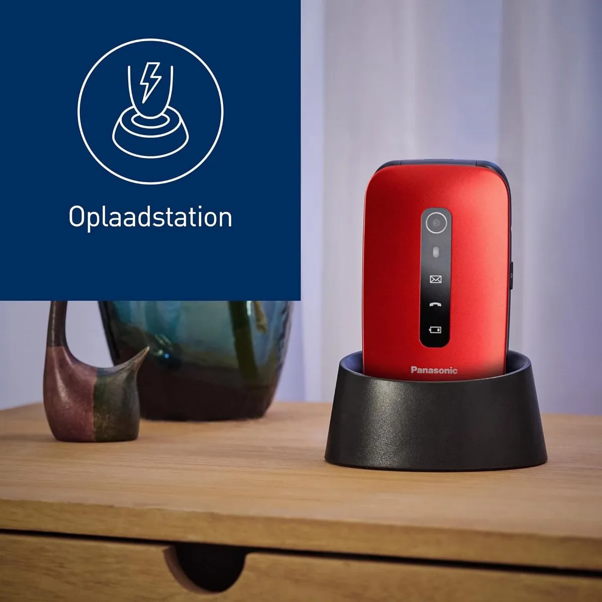 Panasonic Klaptelefoon Senioren