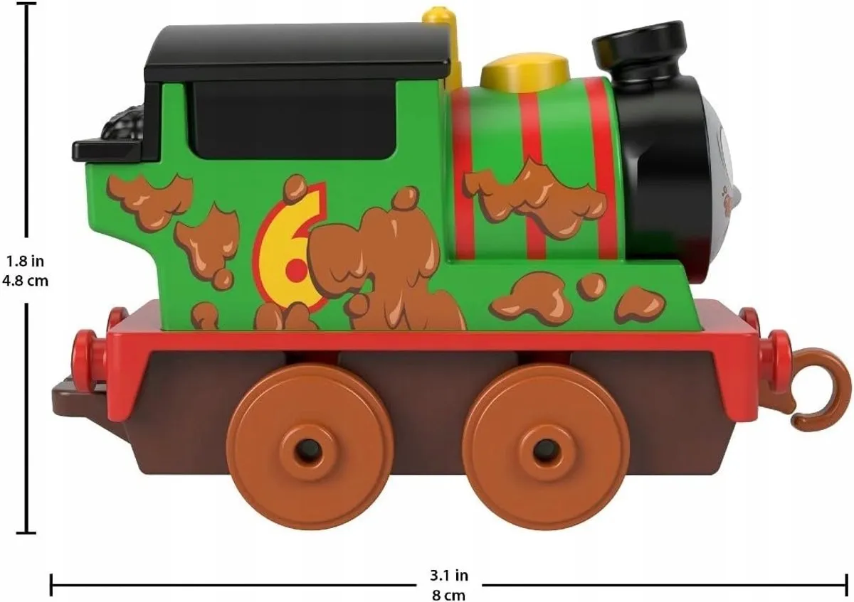 Fisher-Price Tomek & Vrienden Percy Metalen Trein HHN36 - Groen