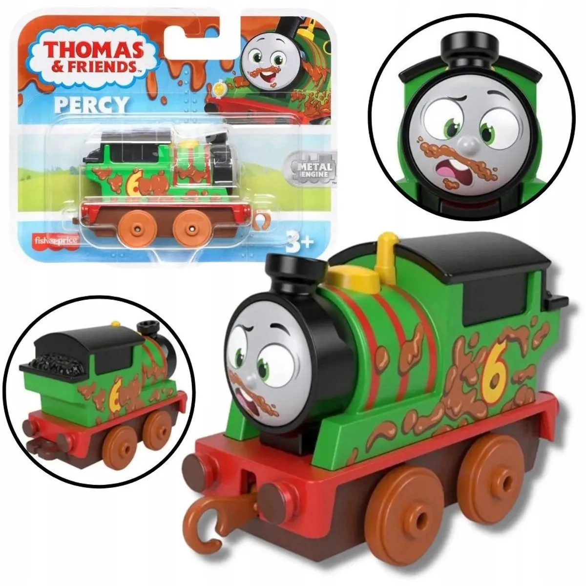 Fisher-Price Tomek & Vrienden Percy Metalen Trein HHN36