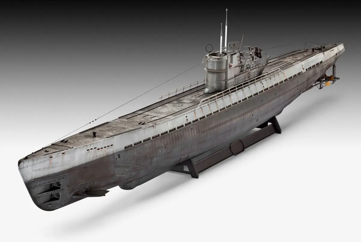 Revell 05180 Duitse U-Boot Type IX C 1:72 Modelbouwpakket