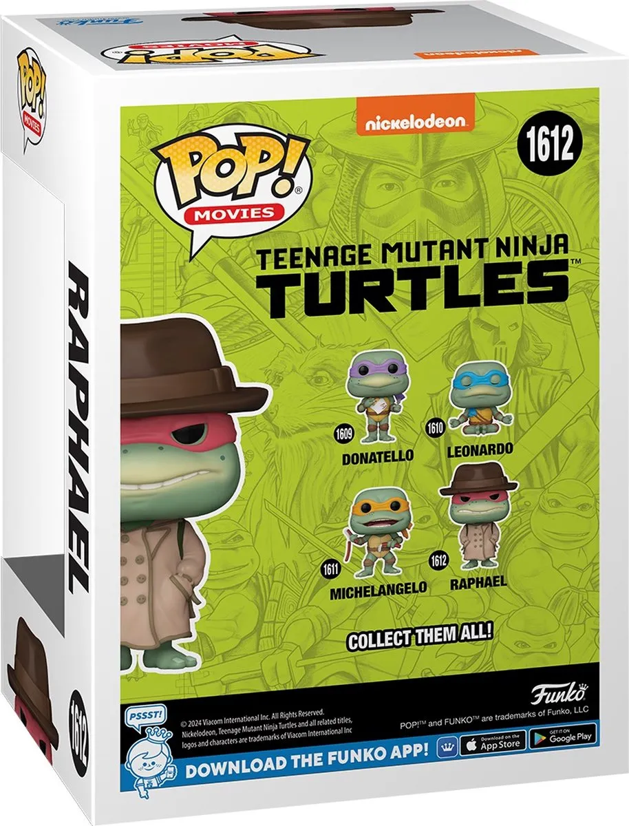 Funko Teenage Mutant Ninja Turtles Raphael Pop! 76048 - Multicolor