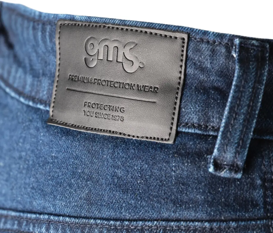 GMS Atlanta Slim Motorjeans Dames - Donkerblauw 26/30