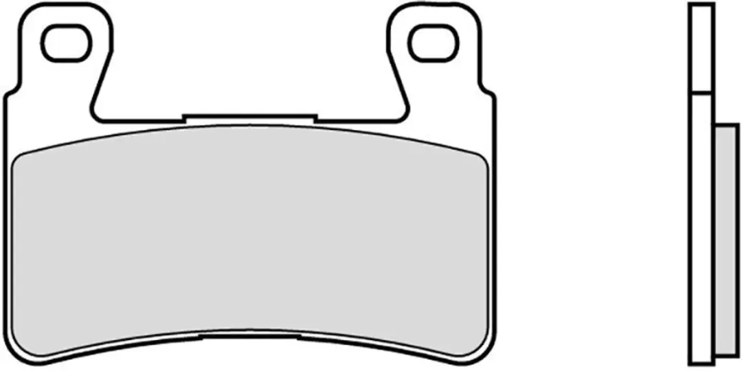 Brembo 07ho45sa Gesinterde Remblokken Zilver