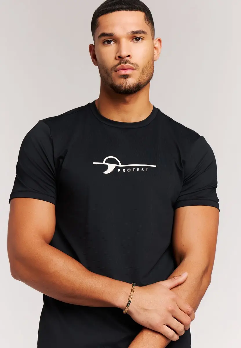 Protest Prtcore UV Shirt Heren M - True Black