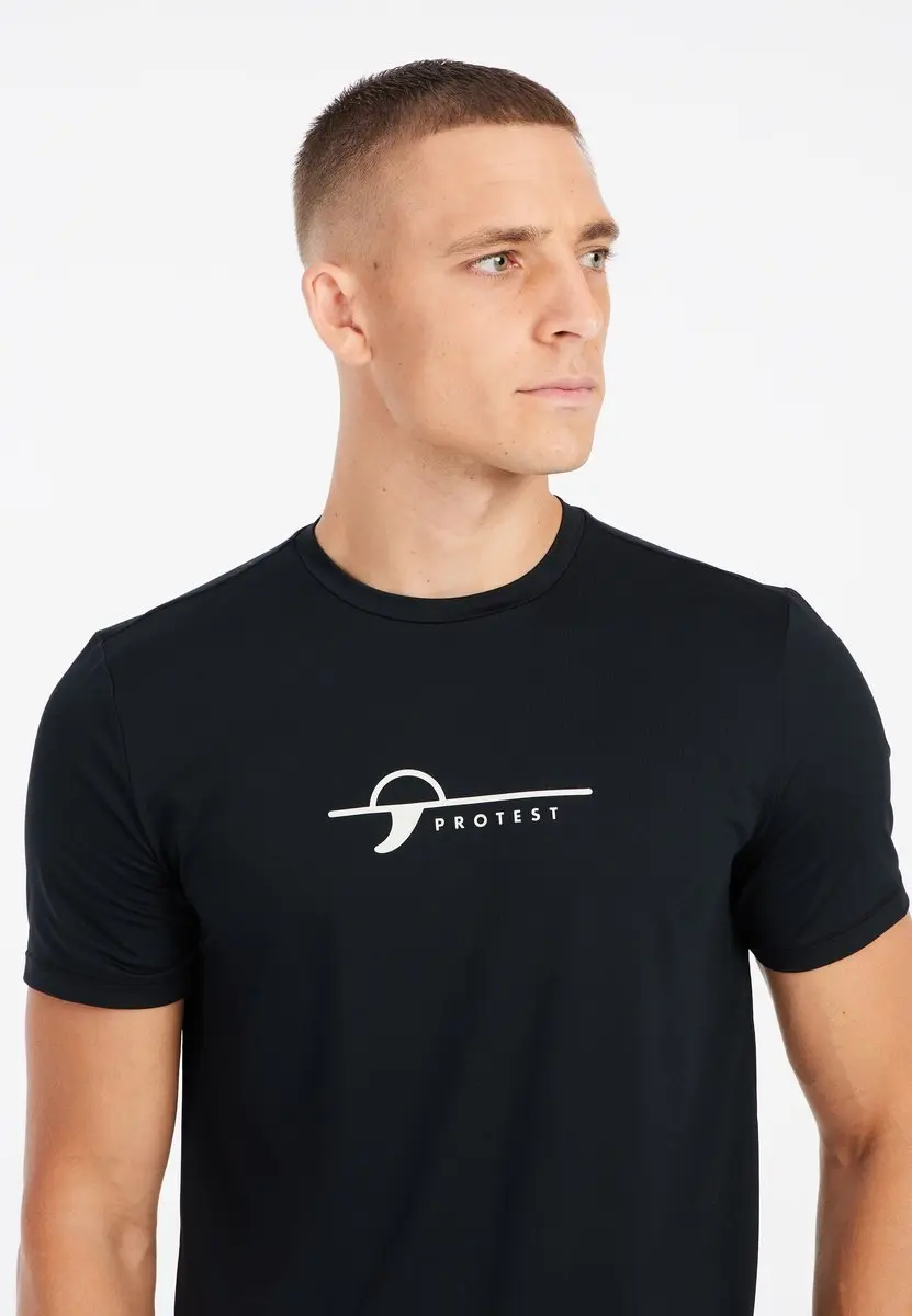 Protest Prtcore UV Shirt Heren M - True Black