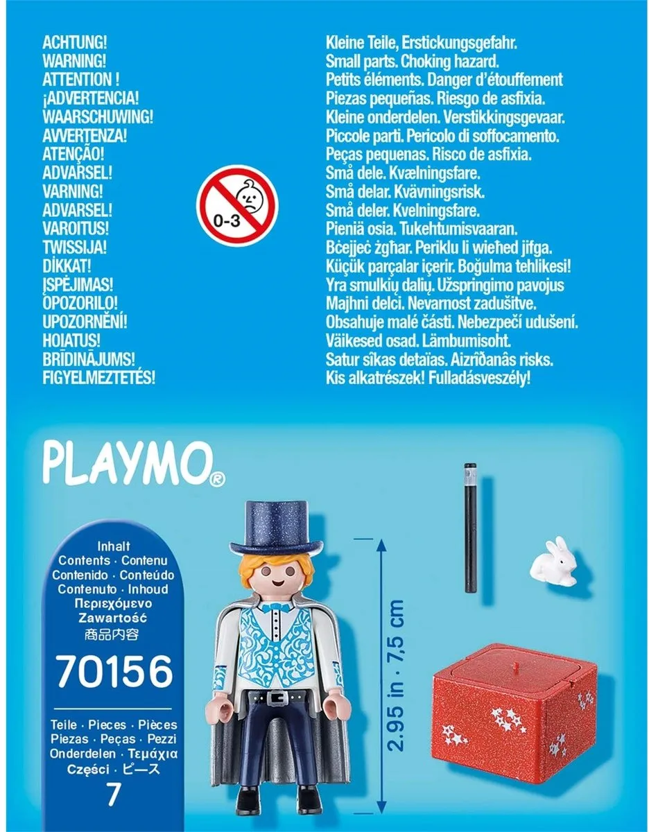 Playmobil Goochelaar 70156 - Multicolor