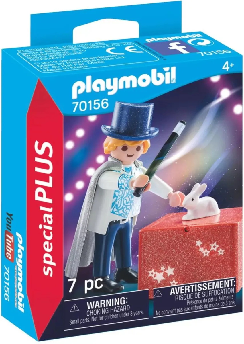Playmobil Goochelaar 70156 - Multicolor