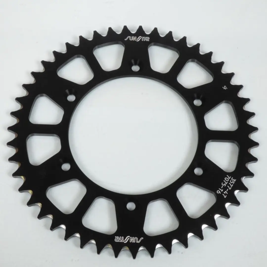 Couronne de transmission Sunstar pour Moto Kawasaki 400 KLX S 2003 à 2007 47 de
