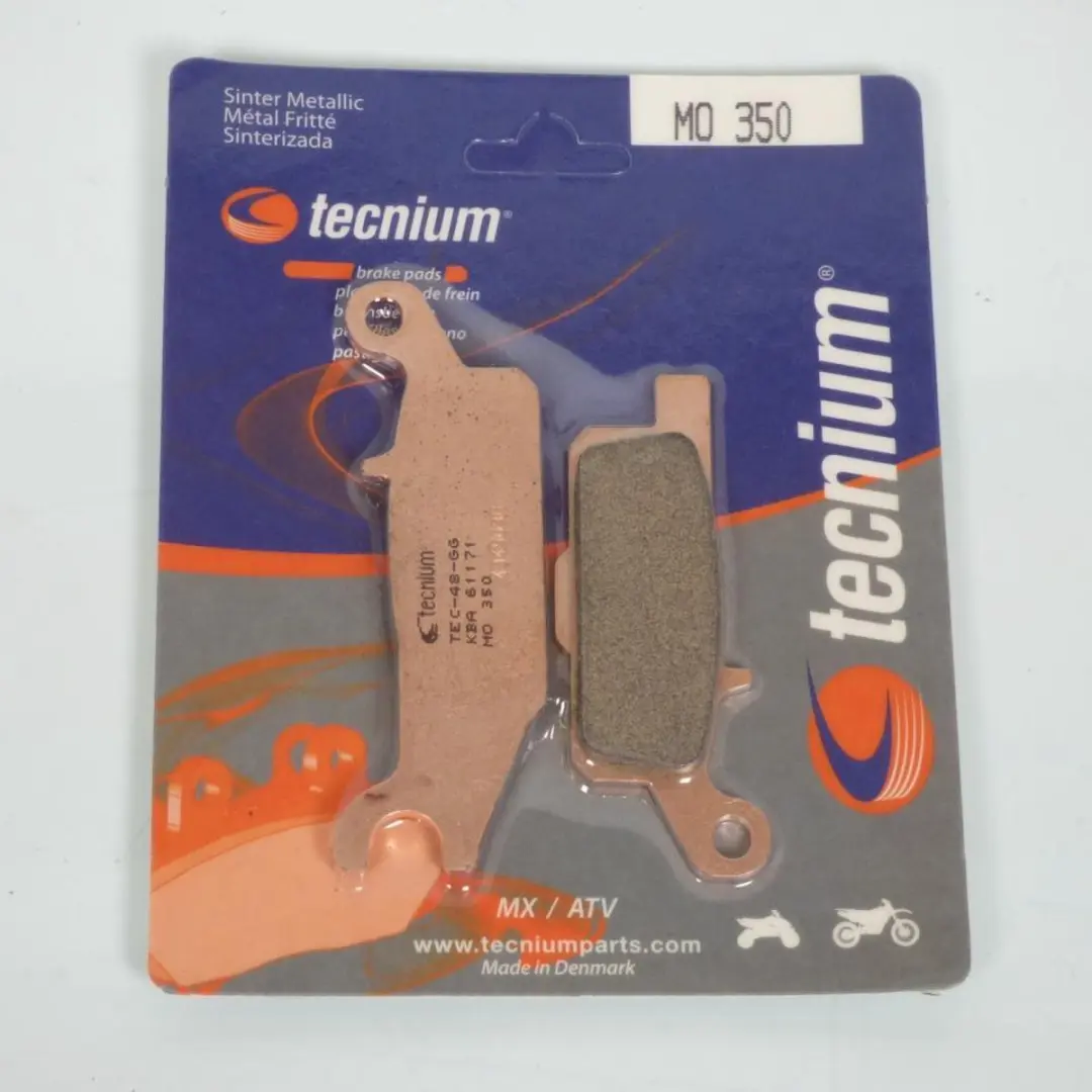 Plaquette de frein Tecnium pour Quad Yamaha 700 Yfm G Grizzly 2007 à 2013 AVG /
