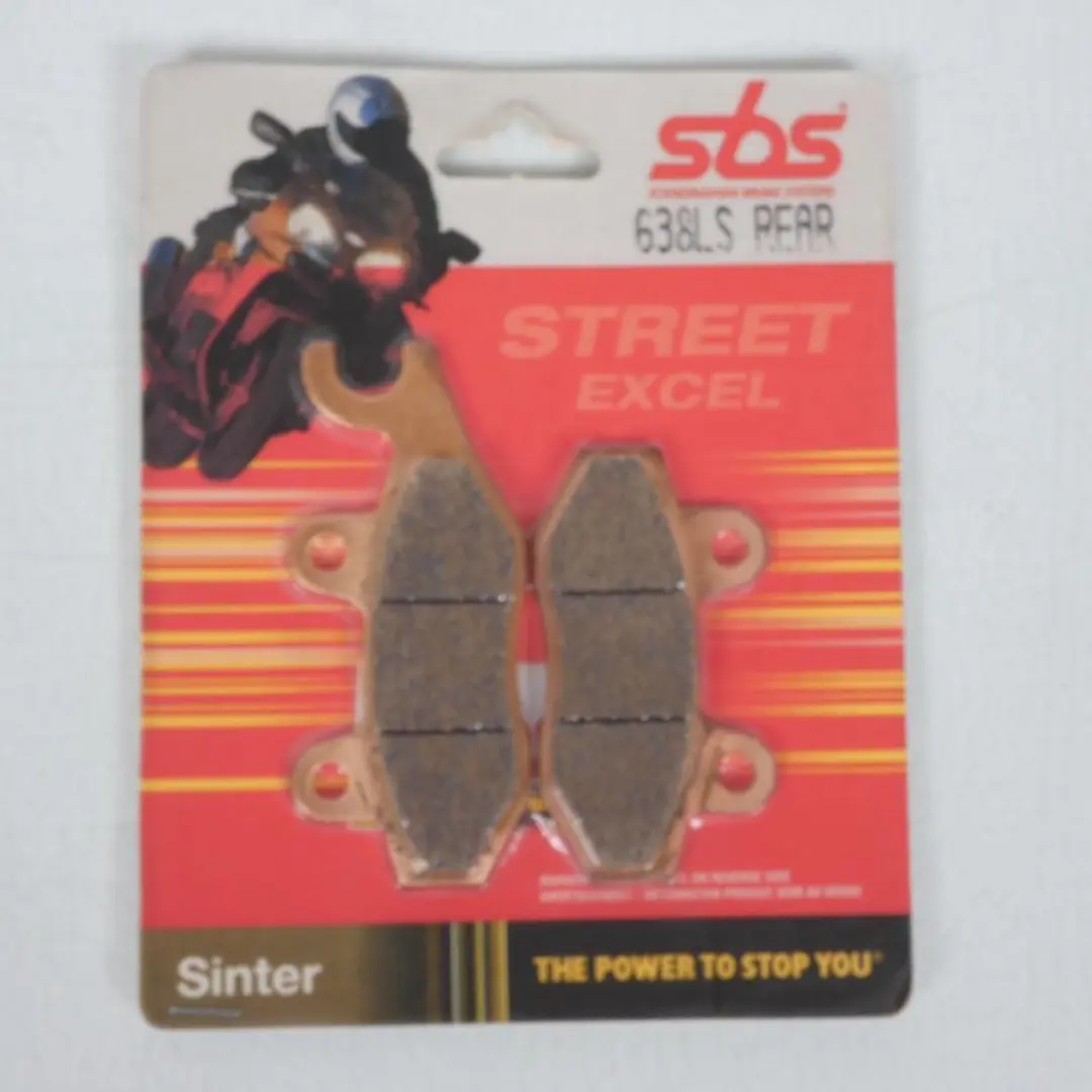Plaquette de frein AR 638LS REAR SBS pour moto Cagiva 900 Gran Canyon 1997-2000