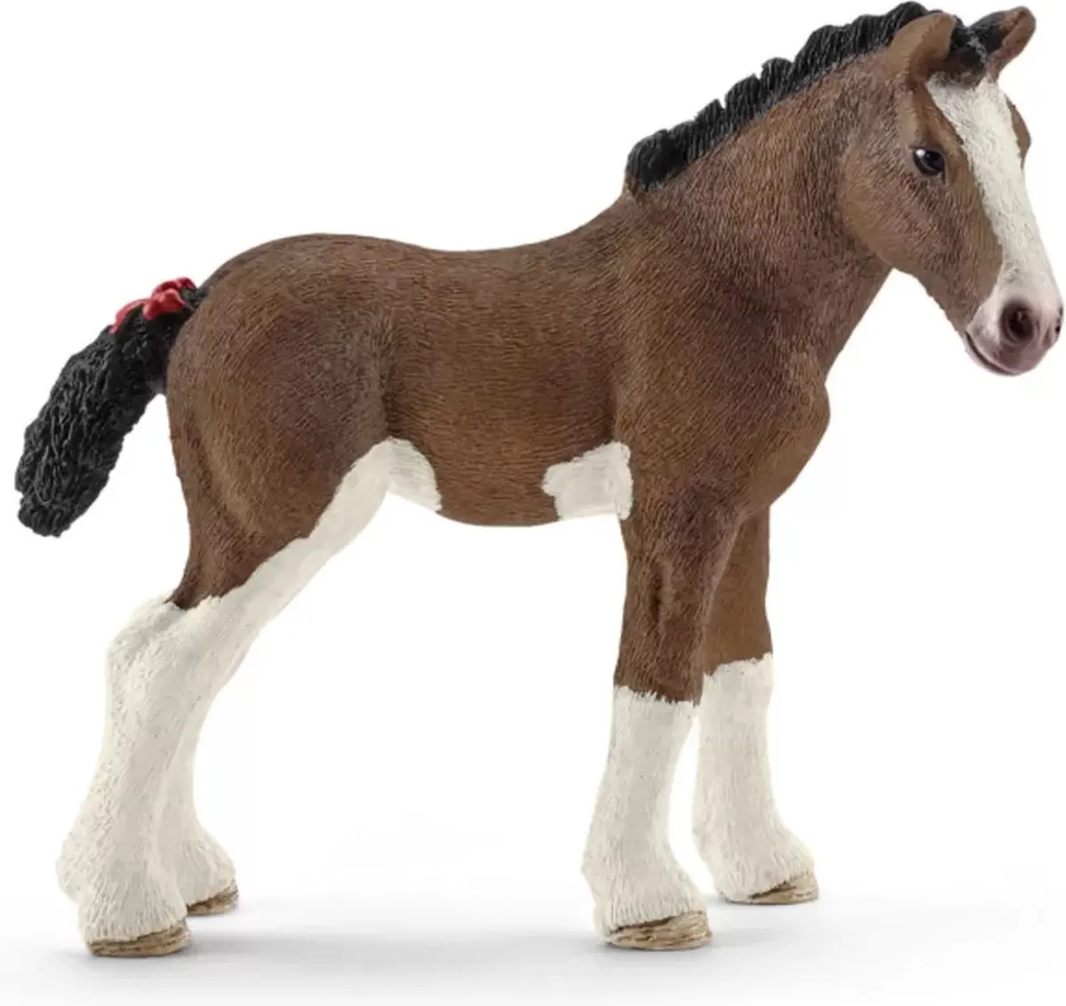 Schleich Clydesdale Veulen 13810 - Bruin