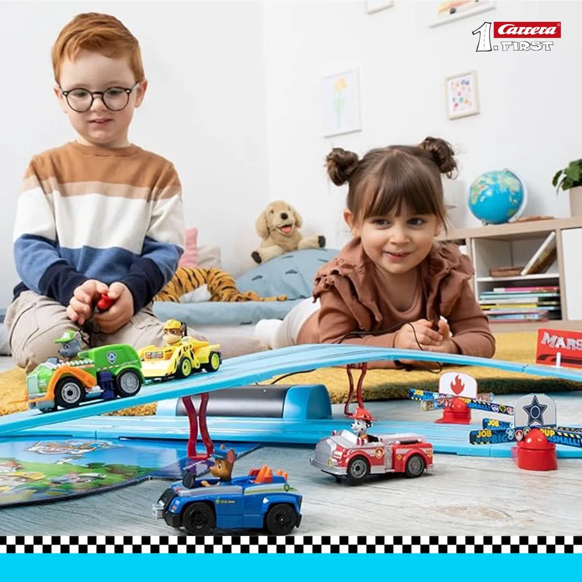 Carrera FIRST Racebaan PAW Patrol Chase vs Marshall CAR20063056 - 2,4m - Multi