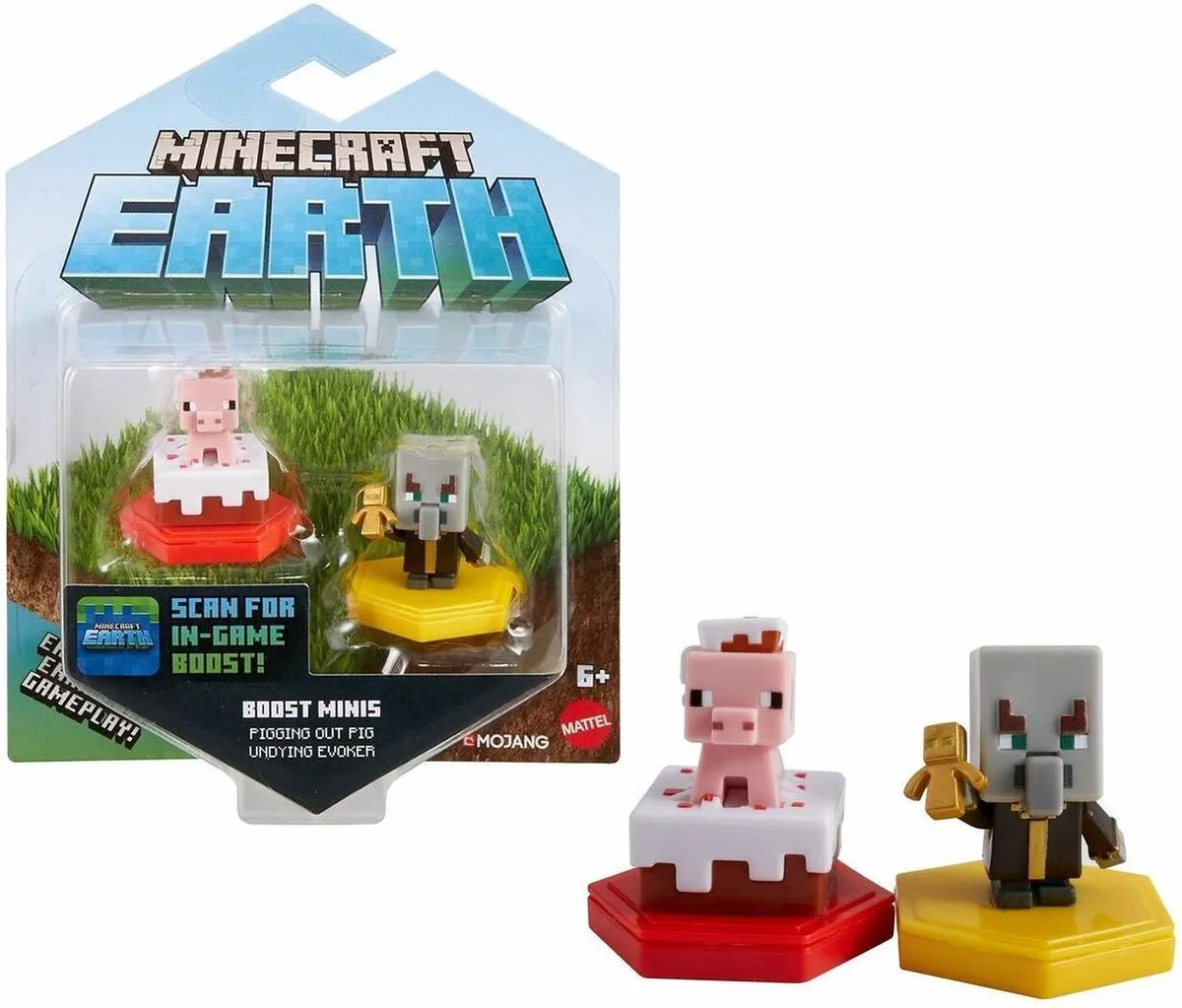 Mattel Minecraft Boost Mini Figure 2-Pack