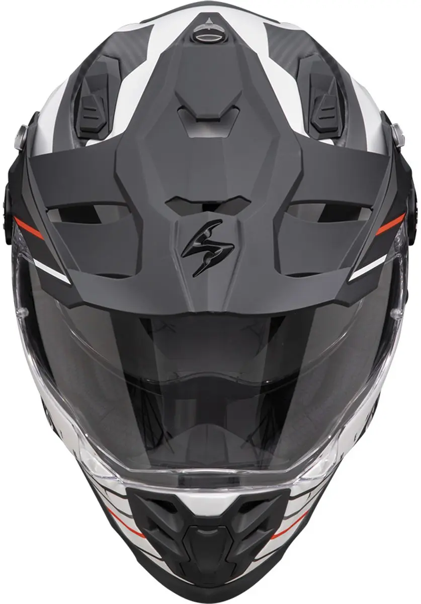 Scorpion ADF-9000 Adventure Helm - Maat S - Wit/Zwart/Rood