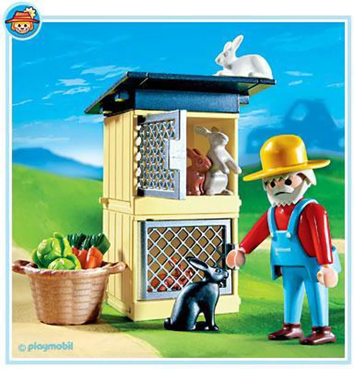 Playmobil Konijnenhok 4491 - Geel