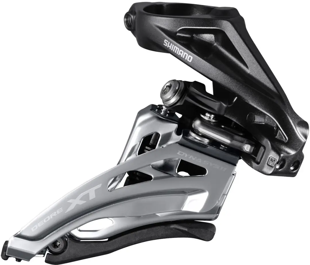 Shimano Deore XT FD-M8020 Voorderailleur 2x11-speed klem Side-Swing zwart/zilver
