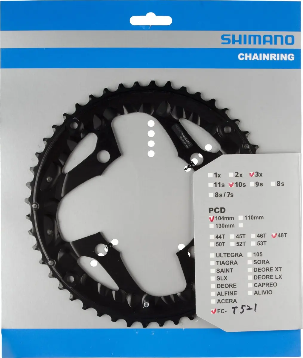 Shimano Deore FC-M610 Kettingblad 32T - Mountainbike - afbeelding 4 van 6
