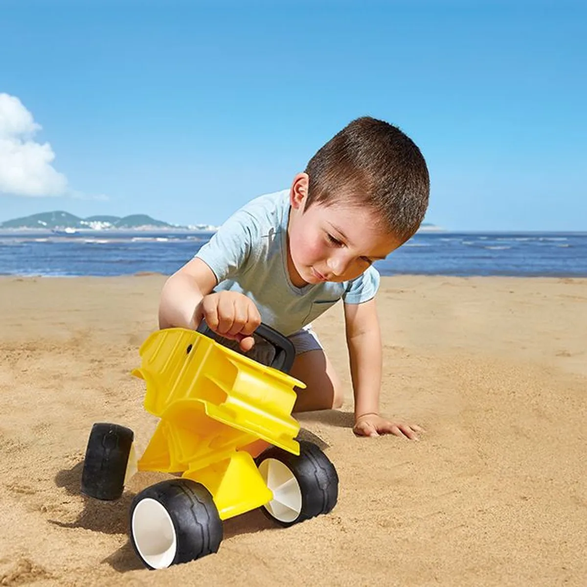 Hape Dump Truck E4088 - Geel