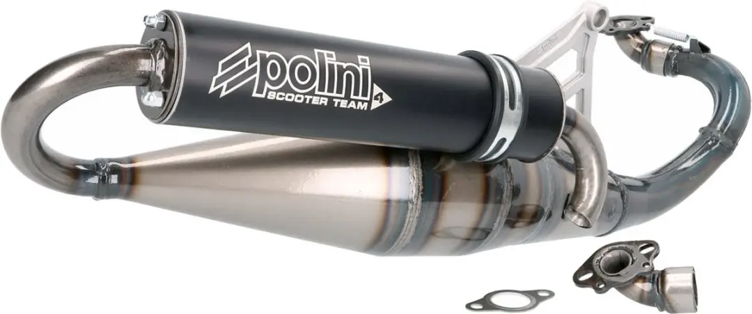 Pot d échappement Polini pour Scooter Peugeot 50 Ludix blaster 2005 à 2016 200