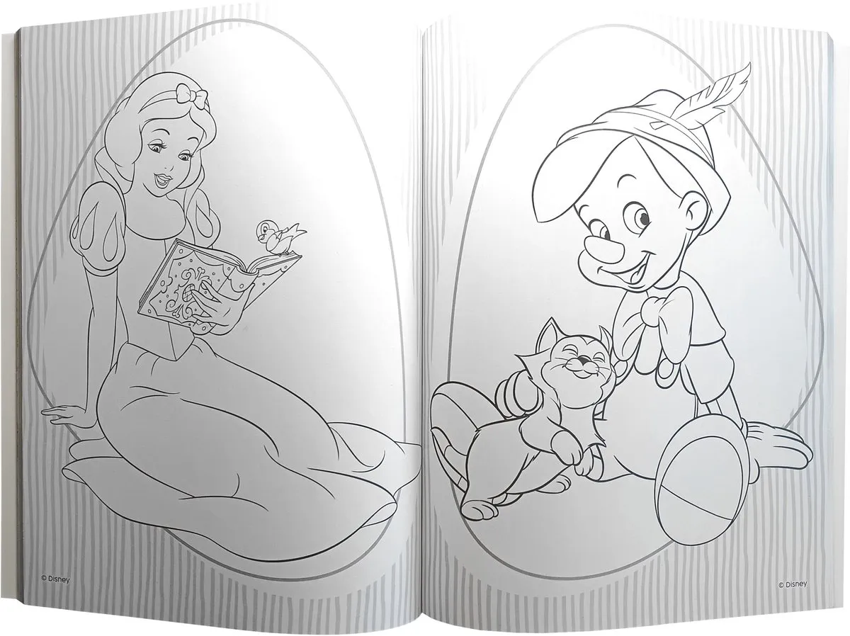 Disney Megacolor Kleurboek Oranje - 125 Pagina's