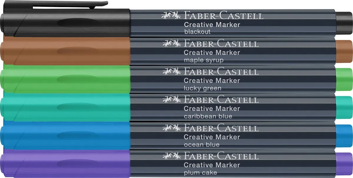 Faber-Castell Fairy Forest Marker Set 6 Stuks
