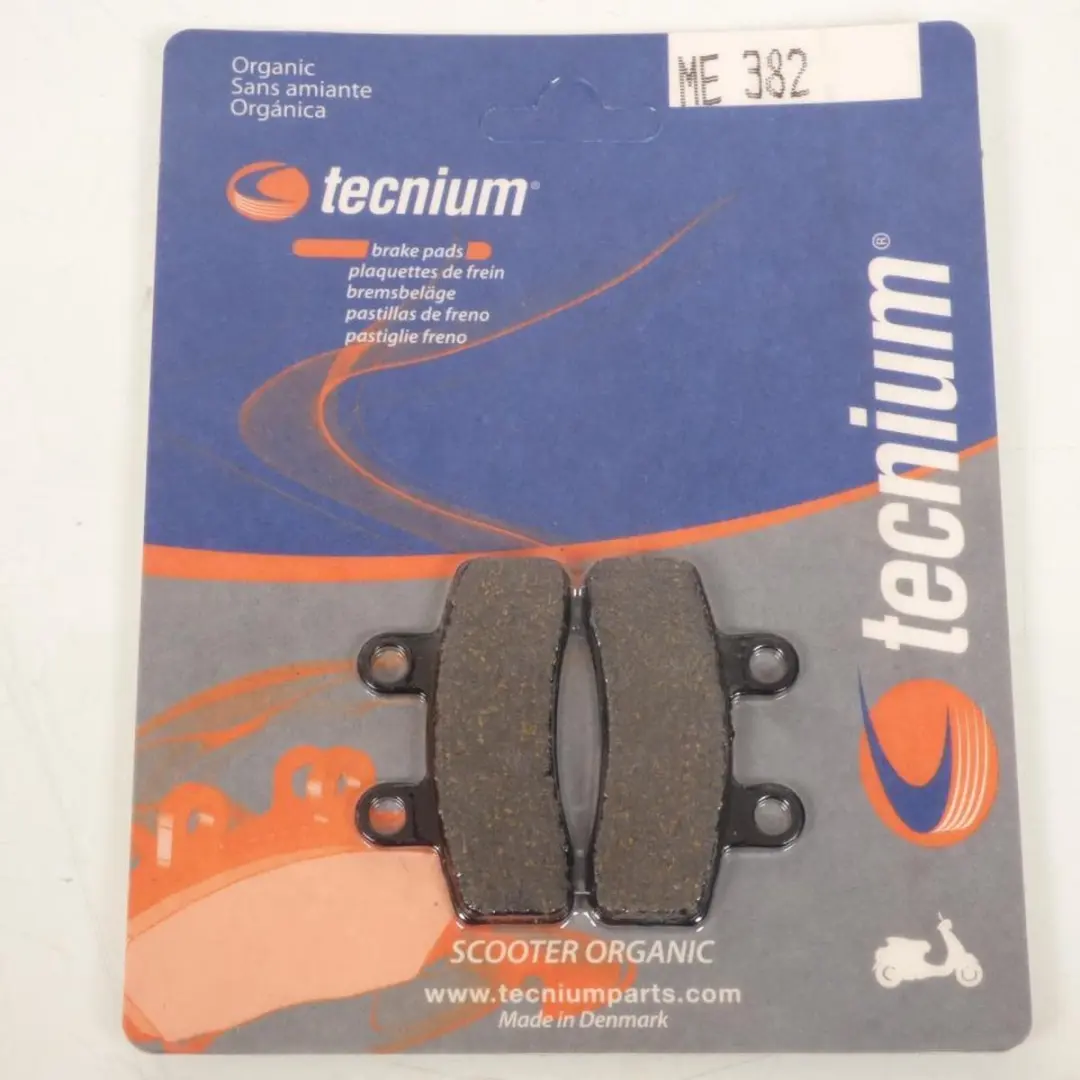 tecnium remblokje voor motorfiets italjet 125 pit jet 2t 2007 tot 2009 voor / ac