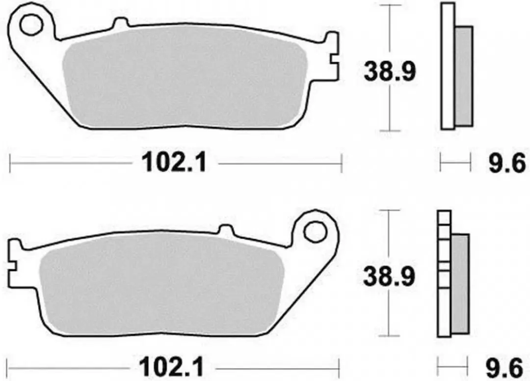malossi remblok voor triumph 865 scrambler efi vin <463262 2010 tot 2016 av nieu