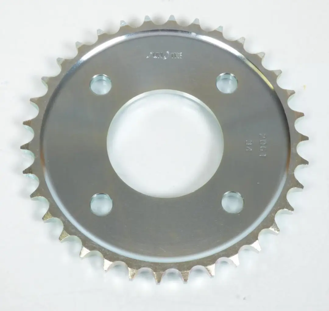 Couronne de transmission Sunstar pour Moto Honda 100 H100S 1980 à 1993 34 dents