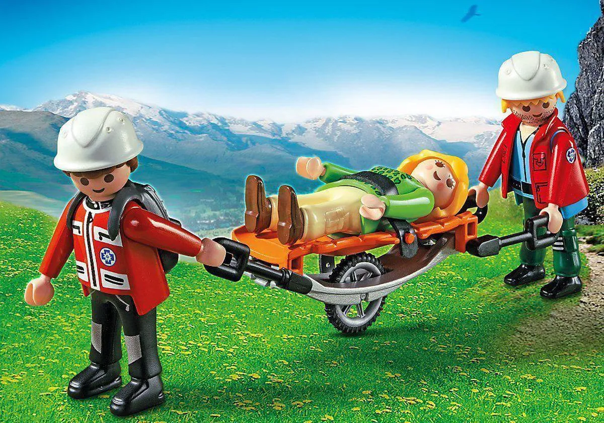 Playmobil Reddingsteam met Brancard 5430
