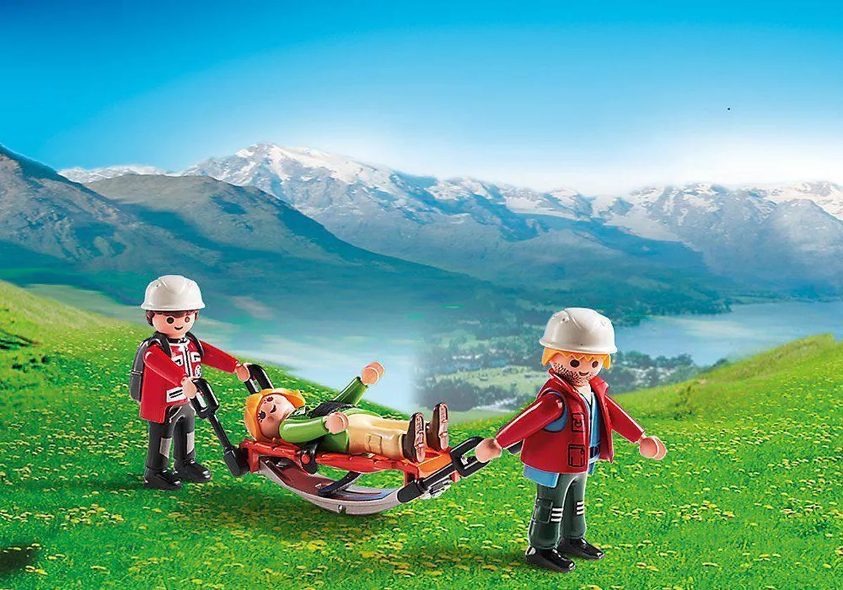 Playmobil Reddingsteam met Brancard 5430