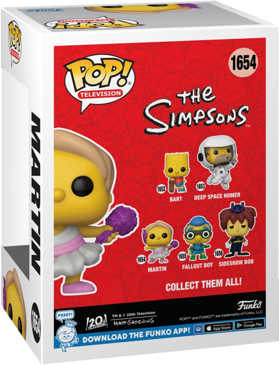 Funko Pop! The Simpsons Martin #1654 - Multi