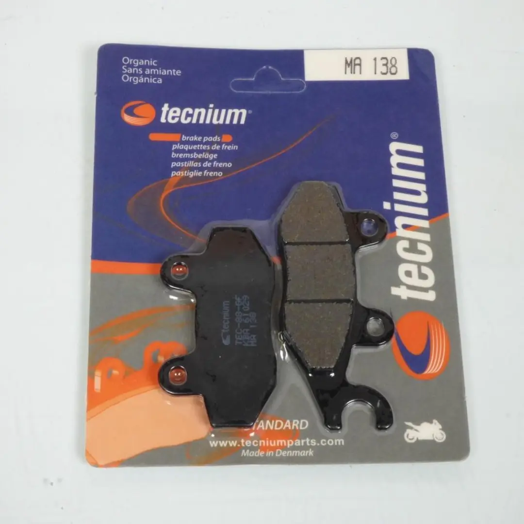 Plaquette de frein Tecnium pour Moto MZ 125 SX 2002 à 2005 AR Neuf