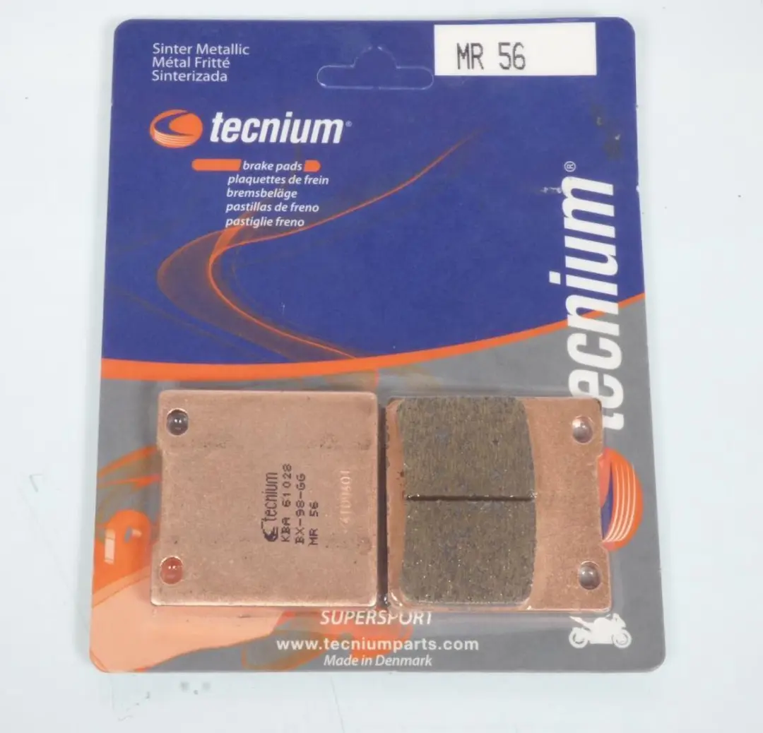 tecnium remblokje voor suzuki 750 gsxf motorfiets 1989 tot 2006 mr56 / ar nieuw