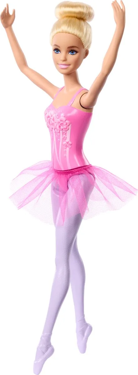 Barbie Ballerina HRG34 Pop - 32,5 cm - Roze tutu