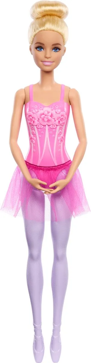 Barbie Ballerina HRG34 Pop - 32,5 cm - Roze tutu